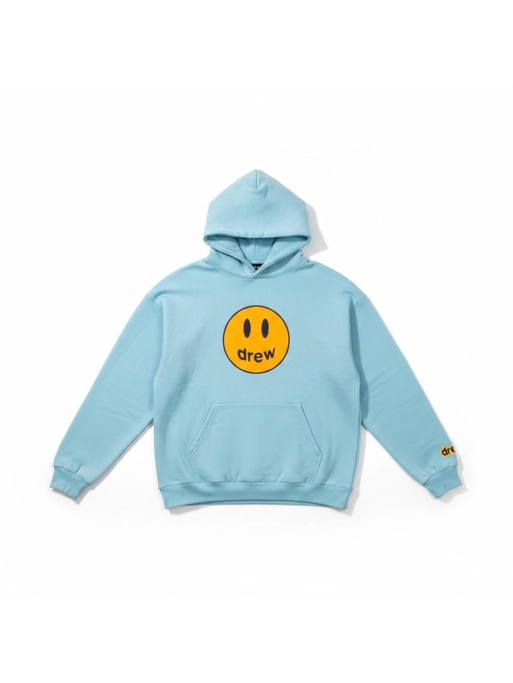 Drew House Justin Bieber Hoodie - Light Blue Size Medium
